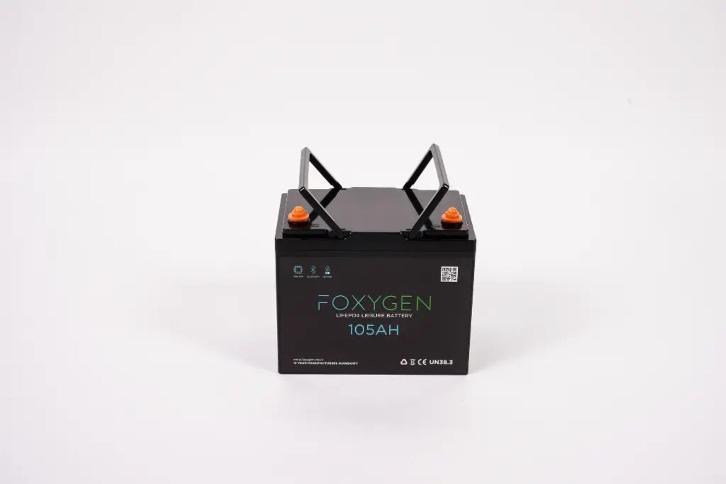 Foxygen Lithium Leisure Battery with Bluetooth & Heating (105Ah–460Ah)