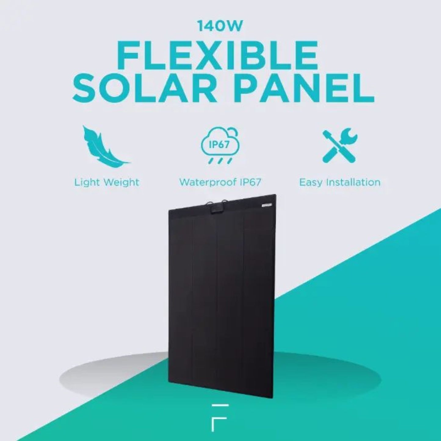 Foxygen ETFE Semi-Flexible Solar Panel (140W–320W)