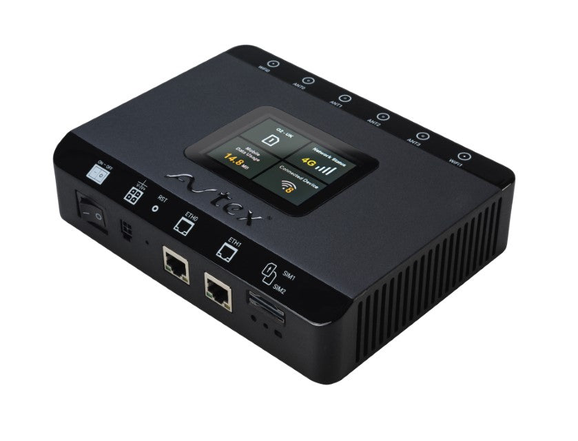 Avtex AMR104P Portable Mobile Wi-Fi Solution (4G CAT 6 Dual-SIM Router)