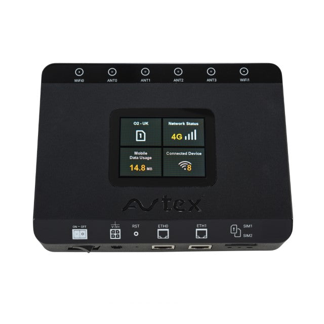 Avtex AMR104P Portable Mobile Wi-Fi Solution (4G CAT 6 Dual-SIM Router)