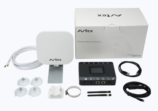 Avtex AMR105P Portable 5G Dual-SIM Mobile Wi-Fi Router
