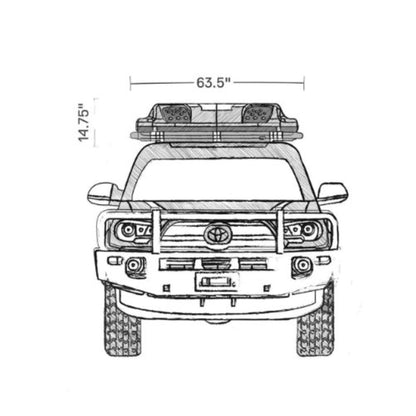 ARB Altitude Rooftop Tent Hard Shell Auto Operation