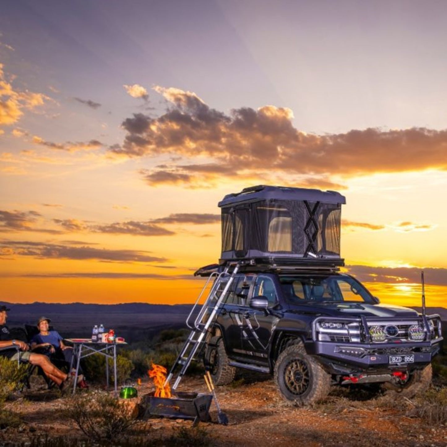 ARB Altitude Rooftop Tent Hard Shell Auto Operation
