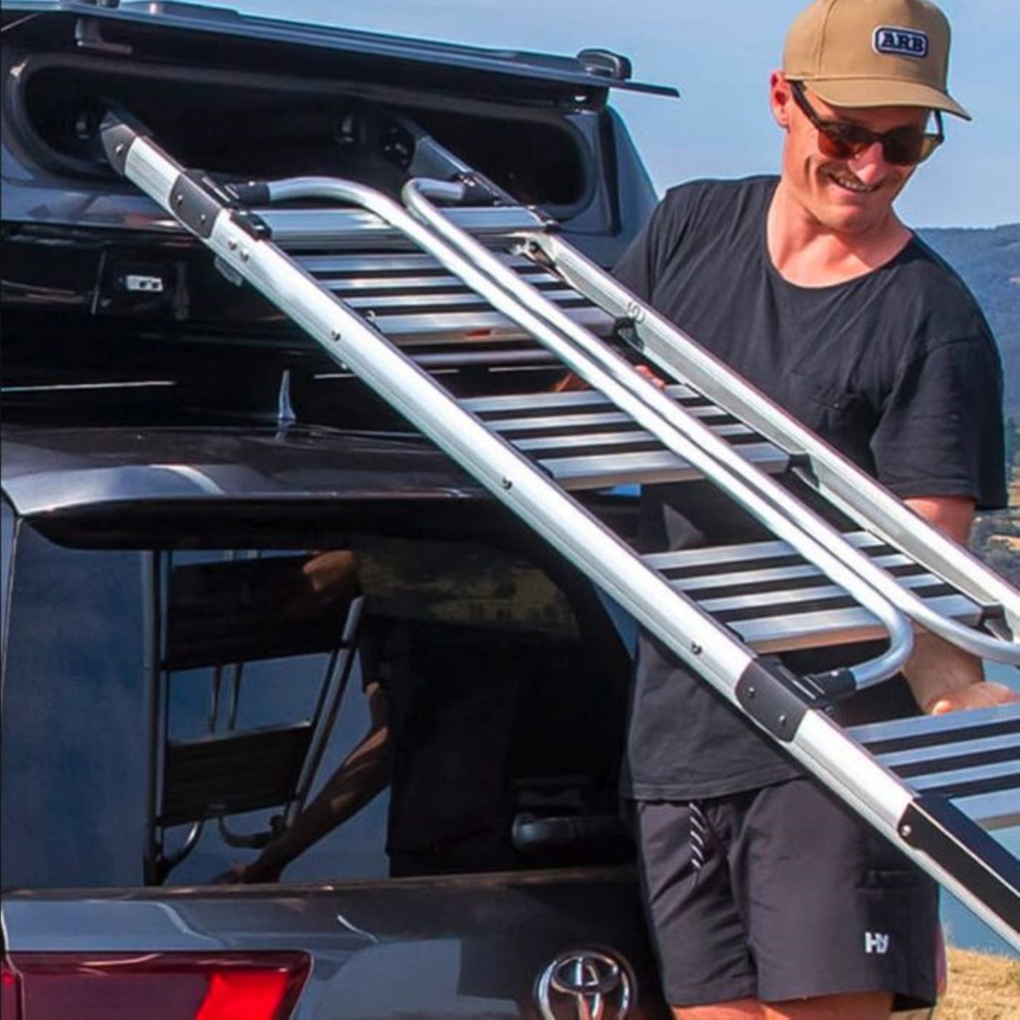 ARB Altitude Rooftop Tent Hard Shell Auto Operation