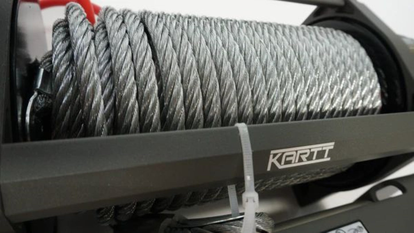 9500 lbs 12v Electric Winch Steel Wire