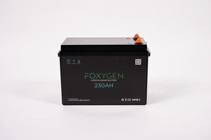 Foxygen Lithium Leisure Battery with Bluetooth & Heating (105Ah–460Ah)
