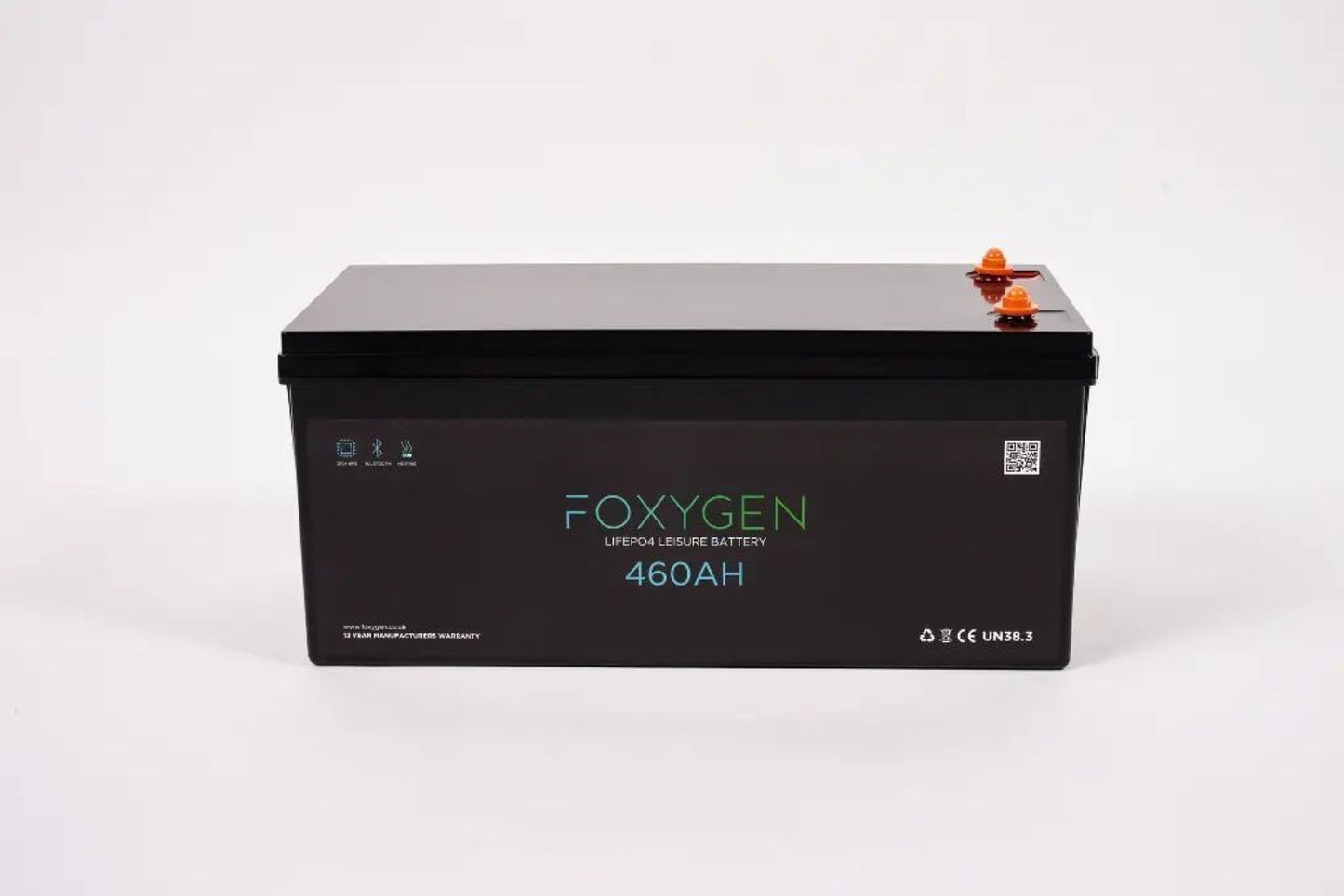 Foxygen Lithium Leisure Battery with Bluetooth & Heating (105Ah–460Ah)