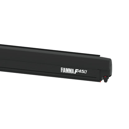 Fiamma F45 S Awning Deep Black 190 - 450 Royal Grey Canopy