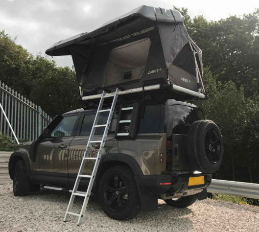 Granite Grey Pathseeker 2 Person Auto Solar Hard Shell Roof Top Camping Tent