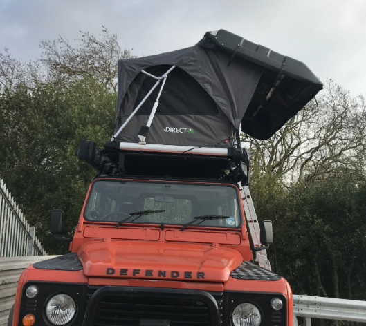 Granite Grey Pathseeker 2 Person Auto Solar Hard Shell Roof Top Camping Tent