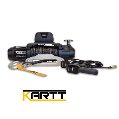 13500 lbs 12v Electric Winch Synthetic Rope
