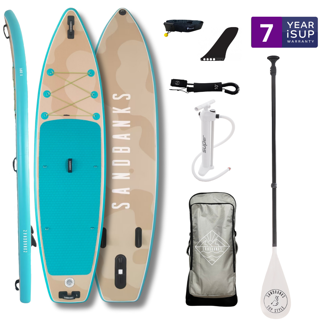 Pro-X Paddleboards 10'6'' x 32'' x 4.75'' iSUP Package - (Agadir/Byron/Tarifa)