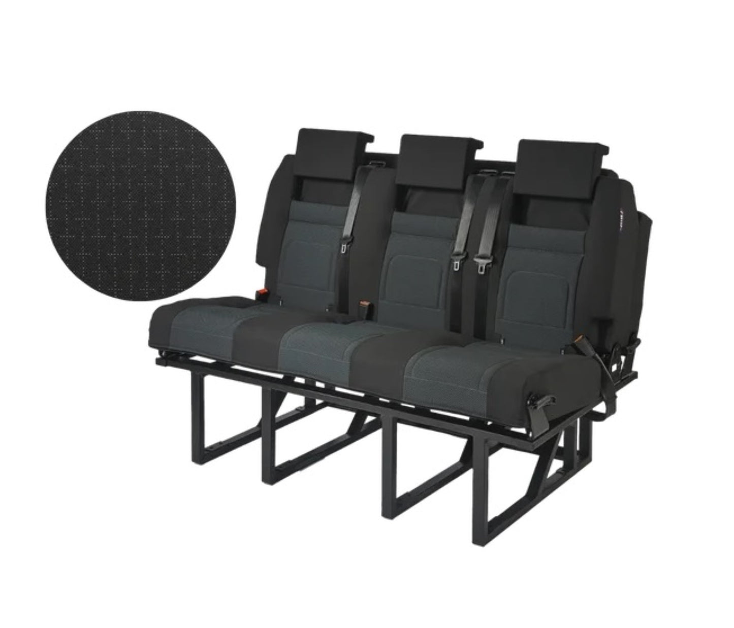 RIB129 Fixed Frame Plus Fabric Seat Bed