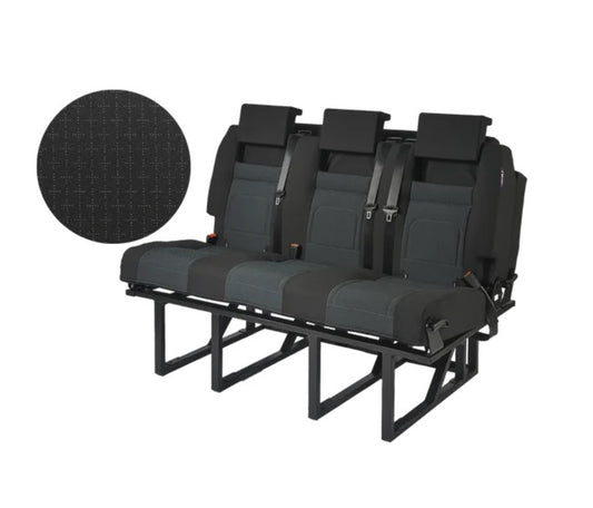 RIB129 Fixed Frame Plus Fabric Seat Bed