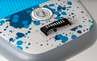 Pro-X Paddleboards 10'6'' x 32'' x 4.75'' iSUP Package - (Pink/Blue/Turquoise)