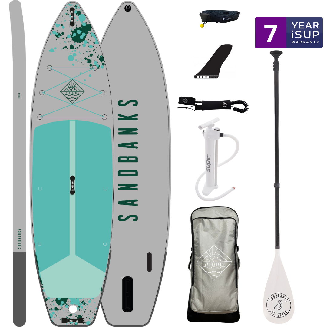 Pro Cruiser Paddleboard 11' x 34'' x 6'' iSUP Package